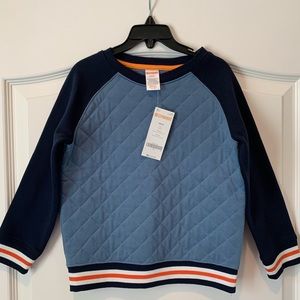 💙 NWT. Gymboree quilted long sleeve.
